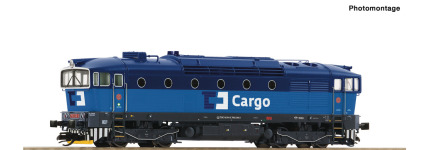 Roco 7380006 - TT - Diesellok 750 330-3, CD Cargo, Ep. VI
